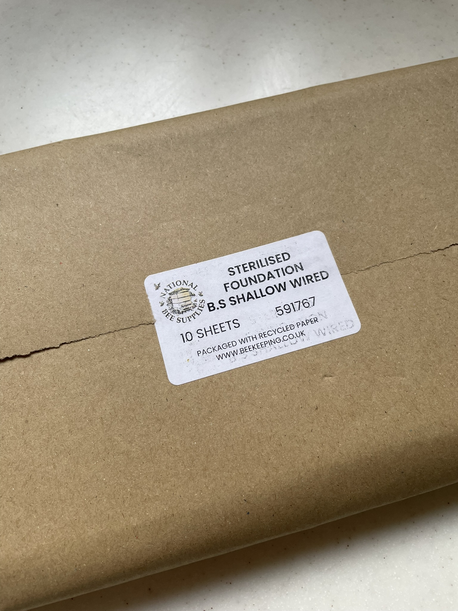 B.S. Shallow Sterilised Foundation 10 sheets